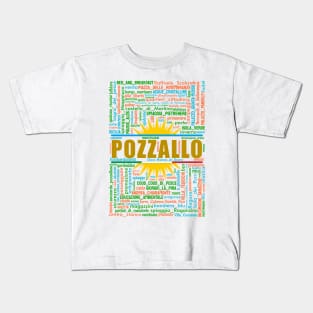 Wordart: Pozzallo Kids T-Shirt